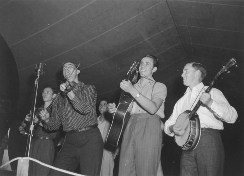 Four Musicians Performing At The Mountain Musical Festival History - Item # VAREVCHISL001EC306