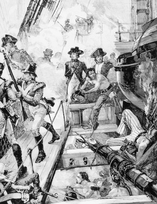 Lord Horatio Nelson At The Battle Of Trafalgar History - Item # VAREVCP4DHONEEC001