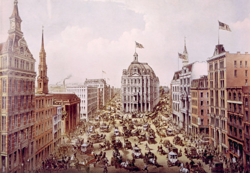 Lower Broadway In New York City History - Item # VAREVCS4DNEYOEC011
