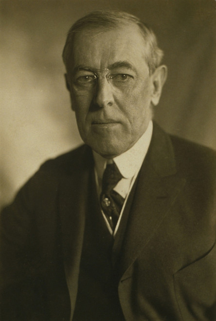 President Woodrow Wilson In 1919 Portrait. History - Item # VAREVCHISL002EC015