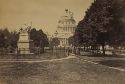 United States Capitol Building In 1863 History - Item # VAREVCHISL014EC111