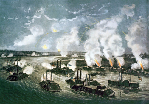 The Bombardment And Capture Of Island 'Number Ten' On The Mississippi River History - Item # VAREVCH4DCIWAEC059
