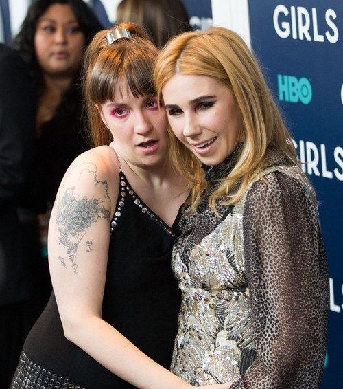 Lena Dunham, Zosia Mamet At Arrivals For Girls Season Six Premiere, Alice Tully Hall At Lincoln Center, New York, Ny February 2, 2017. Photo By RcfEverett Collection Celebrity - Item # VAREVC1702F03C1061