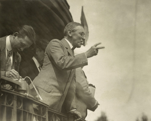 Governor Woodrow Wilson Campaigning By Train For President In Bradford History - Item # VAREVCHISL045EC268