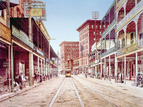 St. Charles Street In New Orleans History - Item # VAREVCS4DNEOREC007