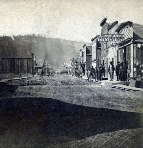 Main Street Of The Oil Town History - Item # VAREVCHISL007EC687