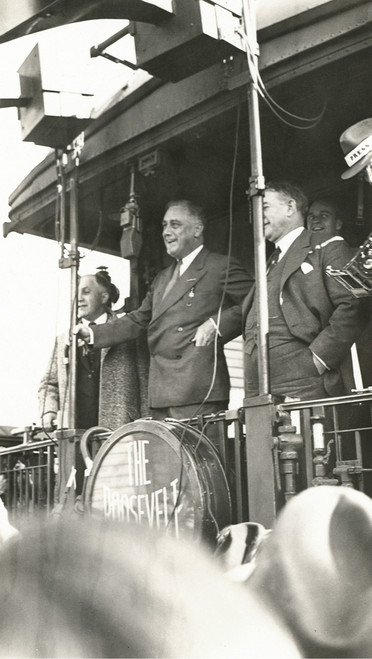 Franklin Roosevelt Campaigning For President In New Albany History - Item # VAREVCHISL035EC342
