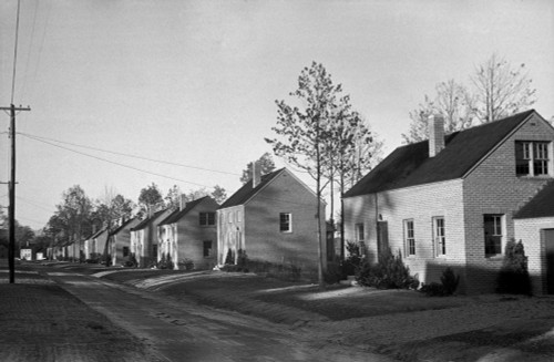 Finished Brick Homes In The Newport News Housing Project For African Americans History - Item # VAREVCHISL035EC939