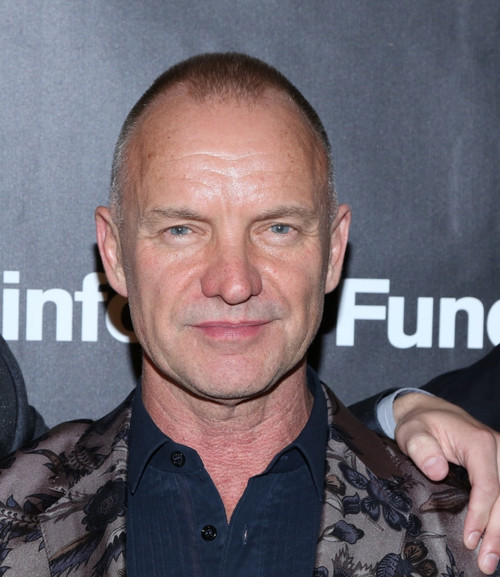No Sales In The Usa  Sting At Arrivals For 25Th Anniversary Of The Rainforest Fund Benefit Concert, Mandarin Oriental Hotel, New York, Ny April 17, 2014. Photo By Andres OteroEverett Collection Celebrity - Item # VAREVC1417A06TQ033
