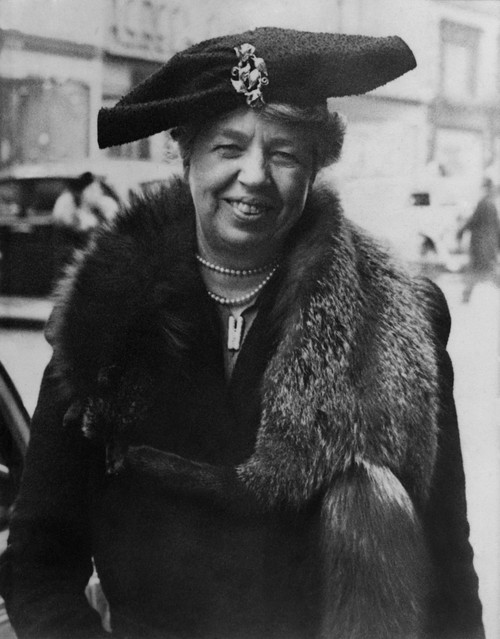 Eleanor Roosevelt In New York City. 1940. History - Item # VAREVCHISL035EC264