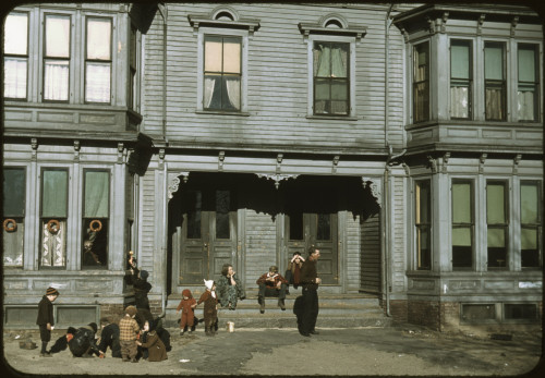 Children With Adult In The Tenement District History - Item # VAREVCHCDLCGBEC809