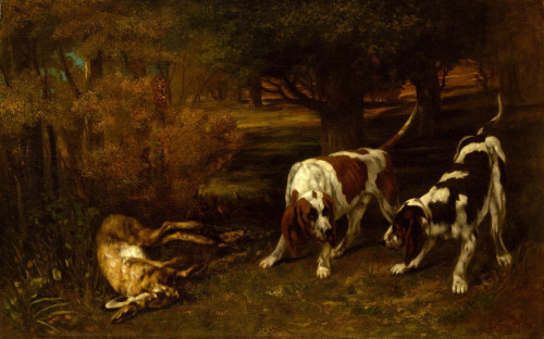 Hunting Dogs With Dead Hare Fine Art - Item # VAREVCHISL045EC289