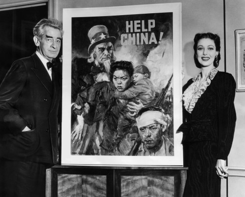 American Artist And Cartoonist James Montgomery Flagg And Actress Loretta Young History - Item # VAREVCPBDJAFLEC002