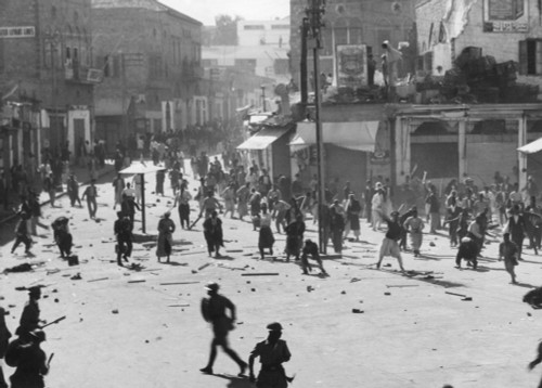 Riot At Jerusalem'S Jaffa Gate History - Item # VAREVCHISL038EC753 Riot At Jerusalem'S Jaffa Gate History - Item # VAREVCHISL038EC753