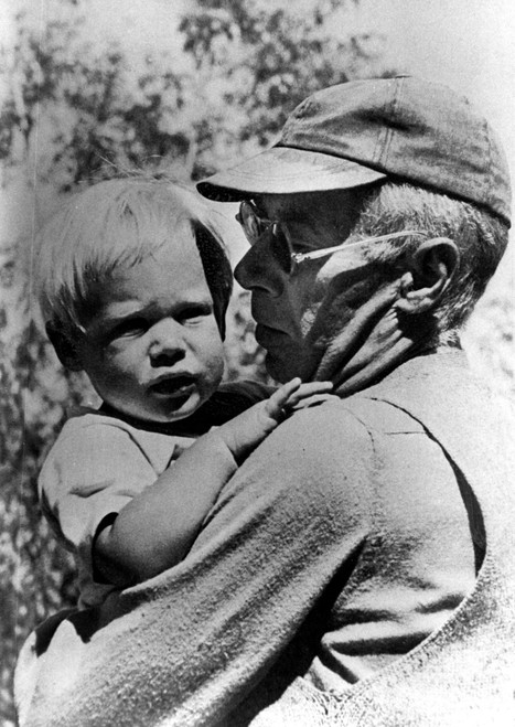 Henry Miller Holding His Son Tony History - Item # VAREVCPBDHEMICS002