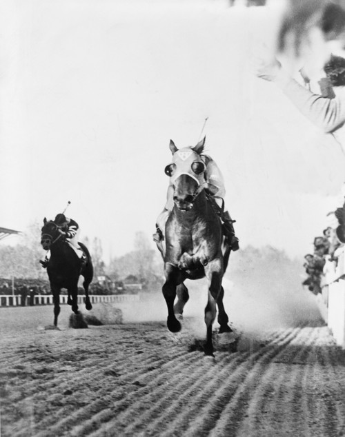 Seabiscuit Acrossing The Finish Line History - Item # VAREVCHISL013EC195