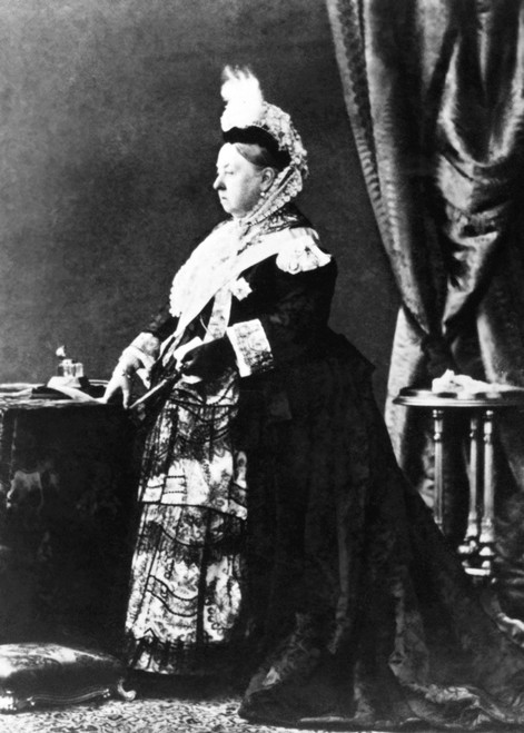 Queen Victoria Of England Portrait - Item # VAREVCPBDQUVIEC003