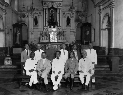 Revolutionary Leaders Marking The 30Th Anniversary Of The Philippine Republic In 1929. Emilio Aguinaldo - Item # VAREVCHISL045EC513