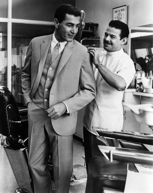 A Man Models A Suit Designed By Andrew Pallack History - Item # VAREVCPBDANPACS001