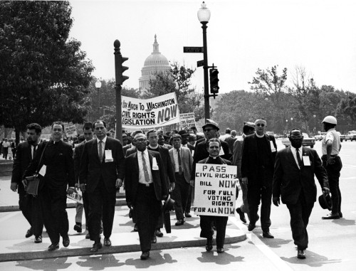 Civil Rights Demonstrators In Washington D.C. History - Item # VAREVCHBDCIRICS020
