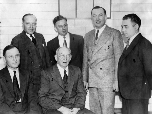 Roger Touly And His Gang After They Were Acquitted Of William Hamm History - Item # VAREVCCSUB002CS649