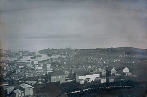 Daguerreotype Of San Francisco From 1849 Or 1850 History - Item # VAREVCHISL046EC147