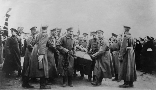 Russian Revolution. Funeral Of 182 Persons Killed By Czarist Police On Feb. 26 History - Item # VAREVCHISL035EC104