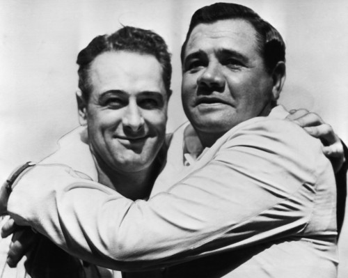 New York Yankees. First Baseman Lou Gehrig History - Item # VAREVCPBDBARUEC008