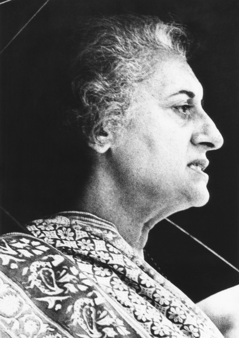 India'S Prime Minister Indira Gandhi Speaks To Supporters On June 18 History - Item # VAREVCCSUB001CS901
