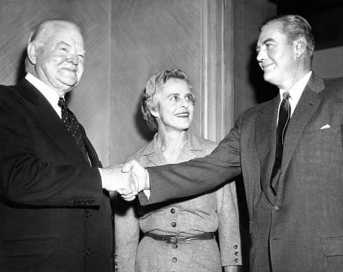 Former President Herbert Hoover With His Son History - Item # VAREVCCSUA000CS001