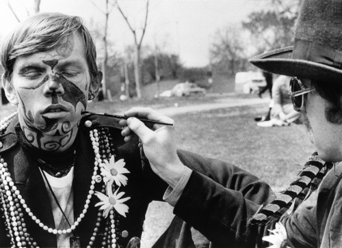 Hippie Having His Face Painted History - Item # VAREVCSBDHIPPCS003