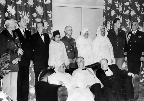 Allied Nations War Strategy Conference In Casablanca History - Item # VAREVCCSUA000CS164