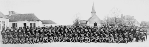 American Expeditionary Force. Co. 'B' Of The 113Th Infantry In France. April 1919. History - Item # VAREVCHISL034EC627
