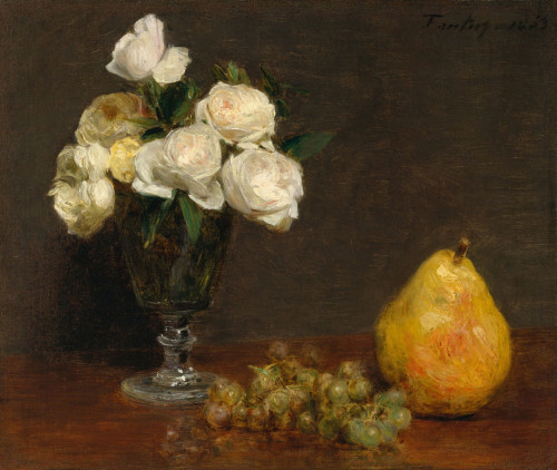 Still Life With Roses And Fruit Fine Art - Item # VAREVCHISL044EC568