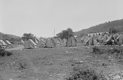 President'S Herbert Hoover'S Marine Guard Encampment On The Rapidan River History - Item # VAREVCHISL041EC080
