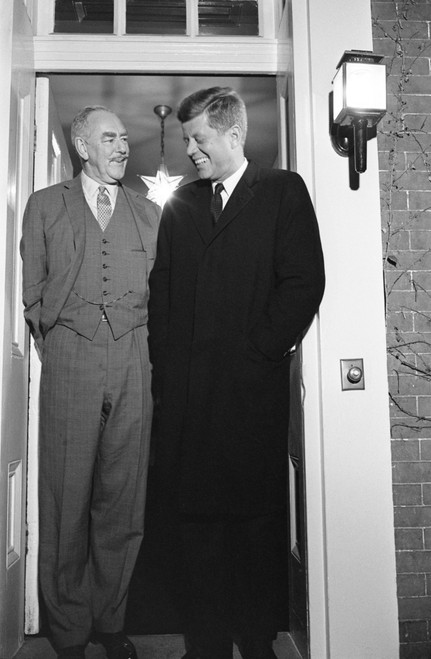 President-Elect John Kennedy And Dean Acheson After Meeting On Nov. 28 History - Item # VAREVCHISL040EC555