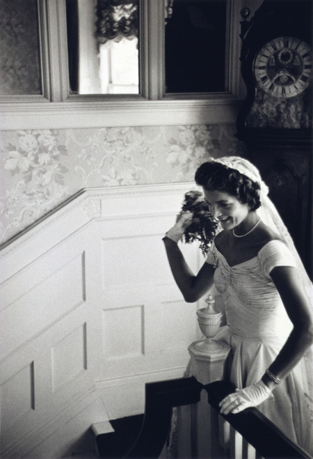 Kennedy Wedding - Jackie Throwing The Bouquet History - Item # VAREVCPCDJAKEEC003