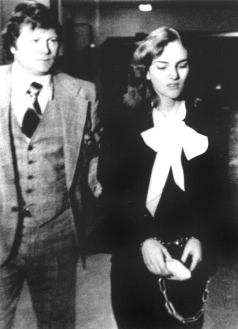 Patricia Hearst Being Escorted During Her Trial In San Francisco History - Item # VAREVCPSDPAHECS004