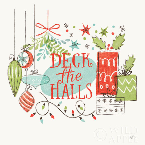 Retro Christmas Iii Poster Print by Janelle Penner - Item # VARPDX36160