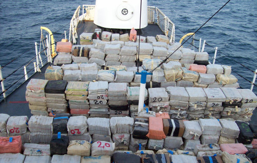 The U.S. Coast Guard Made A Record Drug Seizure Of Approximately 42 845 Pounds Of Cocaine Aboard The Panamanian Flagged Motor Vessel Gatun Off The Coast Of Isla De Coiba Panama On March 18 2007. History - Item # VAREVCHISL024EC242
