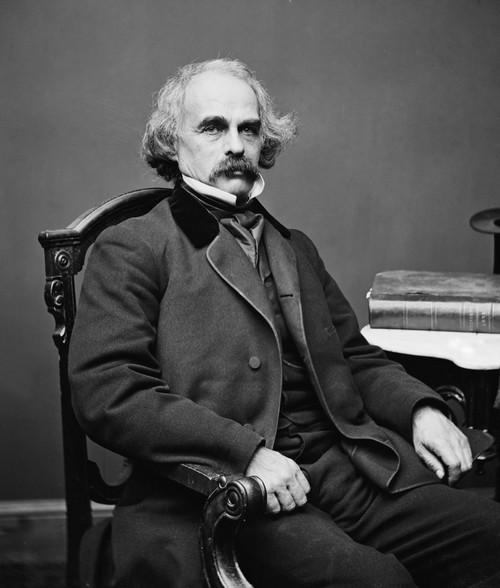 Nathaniel Hawthorne American Novelist Who Wrote "The Scarlett Letter History - Item # VAREVCHISL002EC239