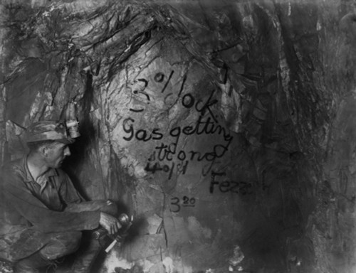 Message On The Wall Of The Argonaut Mine History - Item # VAREVCHISL043EC006
