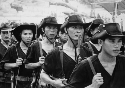 Vietnam War. South Vietnamese Militiamen From The Country'S 44 Provinces History - Item # VAREVCHISL033EC609