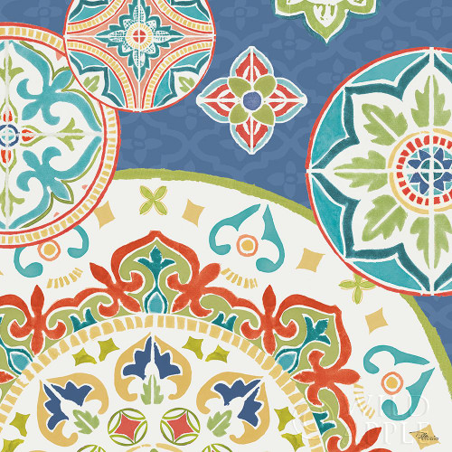 Colorful Journey Iii Blue Poster Print by Pela Studio - Item # VARPDX37875