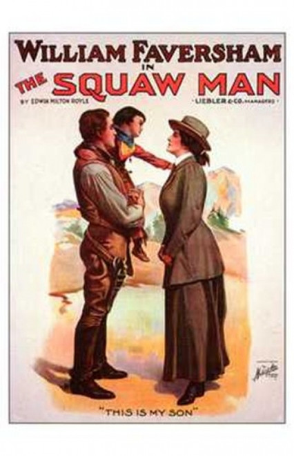 The Squaw Man Movie Poster (11 x 17) - Item # MOV200068