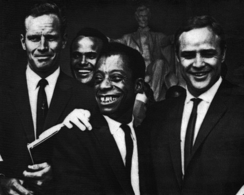 Us Civil Rights. From Left Charlton Heston History - Item # VAREVCPBDJABAEC003