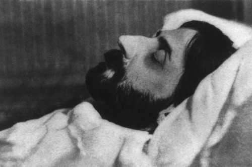 Marcel Proust On His Death Bed In 1922. He Died While Still Working On His Multi-Volume Master Work History - Item # VAREVCHISL042EC944