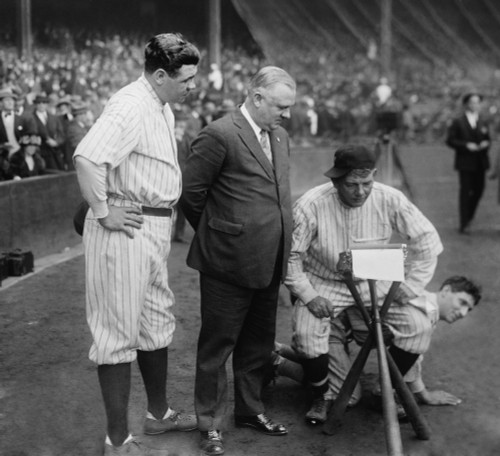 Babe Ruth Wearing New York Giants Uniform – Retro Bonanza LLC