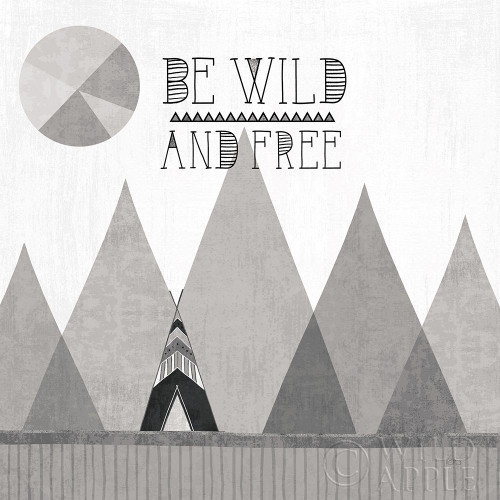 Southwest Geo Ii Bw Poster Print by Veronique Charron - Item # VARPDX34540