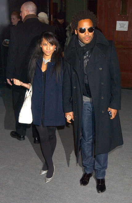 Zoe Kravitz, Lenny Kravitz At Arrivals For Marc Jacobs Fall 2007 Fashion Show During Mercedes-Benz Fashion Week, Ny State Armory, New York, Ny, February 05, 2007. Photo By Kristin CallahanEverett Collection Celebrity - Item # VAREVC0705FBBKH019